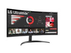 LG 34" 34WR55QC-B 100 Hz WQHD 3440X1440 (Dp+Hdmı+Usb-C) Freesync Curved Gaming Monitör