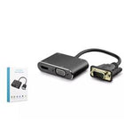 Hadron Hdx7821 Vga To Hdmi + Vga F Çevirici 1080P 22Cm Siyah