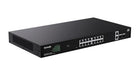 Tenda TEG2220P-16-250W 16 Port 10-100-1000 POE +2 SFP Switch Cloud Yönetilebilir Çelik Kasa Switch