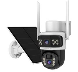 Novacom CB67D 2x3MP 4 mm Lens Vstarcam Wi-Fi Solar Kamera