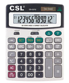 CSL CS-2372 12 Hane Masa Tipi İşlem Kontrollü Hesap Makinesi