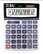 CSL CS-2385 12 Hane Masa Tipi Oynar Başlıklı Hesap Makinesi