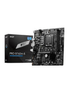 Msı Pro B760M-B DDR4 4800Mhz (OC) M.2 1700p mATX Anakart