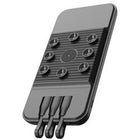 SnapMax SNP-3007 10.000 mah Siyah Vantuzlu Kablosuz ve 3in1 Kablolu Powerbank