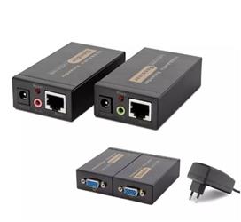 Hadron Hdx1318 100M Vga + Audio Extender 1920×1440 @ 60Hz  Siyah
