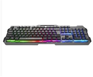 Rampage KB-R57 X-JAMMER Gökkuşağı Aydınlatmalı USB Tam Türkçe Gaming Oyuncu Klavyesi