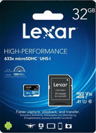 Lexar  32GB A1 V10 U1 Hafıza Kartı + Adaptör