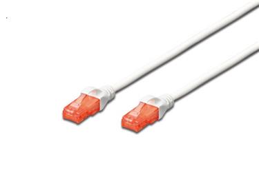 Beek CAT. 6 Patch Kablo, U-UTP, 0,25 metre, AWG 26, Beyaz Renk, LSZH