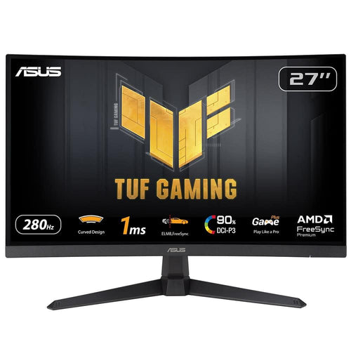 Asus 27" Tuf Gaming VG27VQM1B 280Hz 1ms Full HD Adaptive Sync Fast VA Kavisli Gaming Monitör