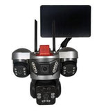 Apronx APX-WSP364 9Mp 3.6mm 2-2.8mm 4G Solar Üç Kamera 24 Led PTZ