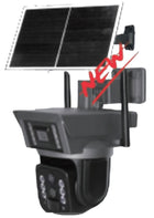Apronx APX-WSP368oz 9Mp 10x Zoom 4G Solar 2.8mm-12mm İki Kamera PTZ