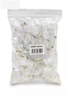 Hadron Hdx5063 Cat6 Konnektör Ez Rj45 Delikli 100Lü Paket Şeffaf