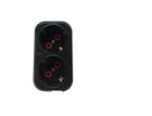 Mutlusan İkili Topraklı Fiş-Priz Düz Tip Siyah (001 170 0330067 00 11)