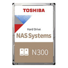 Toshiba 22TB Toshiba N300 HDWG62CUZSVA SATA 3.0 7200 RPM 3.5" Nas ve Güvenlik Diski