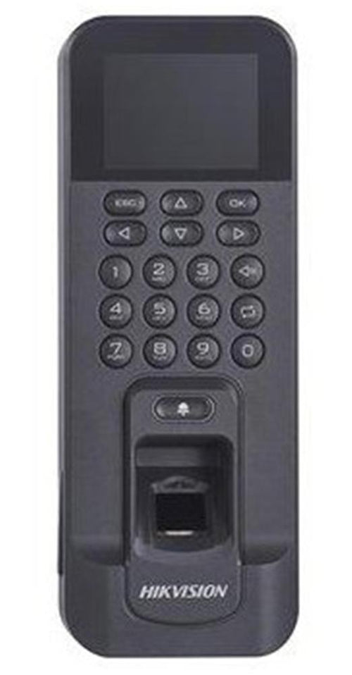 Hikvision DS-K1T804AMF Parmak İzi ve Mifare Kart Okuyuculu Bağımsız Terminal (LCD ve Kaypad li)