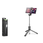 Nodar Nd1041 Tripod Selfie Çubuğu - Bluetooth 5.0 Uzaktan Kumandalı 100Cm Siyah