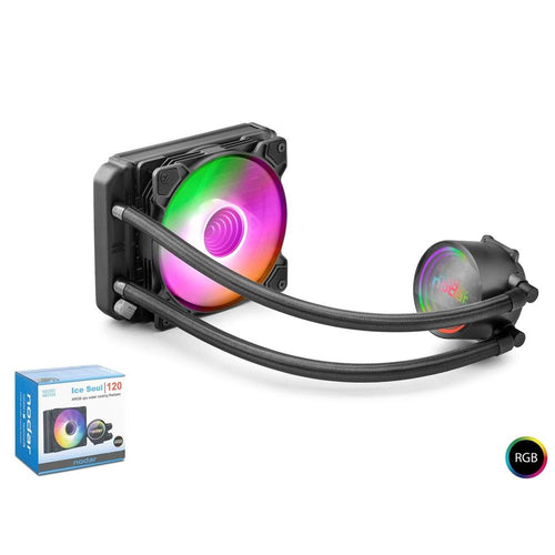 Nodar Nd2502 Sıvı Soğutma Fan 120 Argb 12Cm Siyah