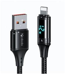 MCDODO CA-1060 DİJİTAL EKRANLI Usb-A To Lightning HIZLI DATA-ŞARJ KABLOSU 3A 1.2M