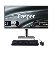 Casper Nirvana A97.210H-BE00X-V-G-K Gri U5-210H 16GB RAM 500GB NVME SSD 27" Pivot FreeDOS All In One