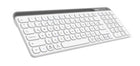 Everest KB-BT90 Beyaz-Gri Bluetooth+ 2.4Ghz  Q Mac-Win-Android-Ios Uyumlu Kablosuz klavye