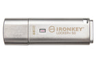 Kingston IKLP50-64GB 64GB IronKey Locker Plus 50 AES-256 FIPS 197 USBtoCloud Flash Bellek