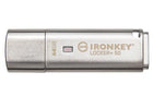 Kingston IKLP50-64GB 64GB IronKey Locker Plus 50 AES-256 FIPS 197 USBtoCloud Flash Bellek