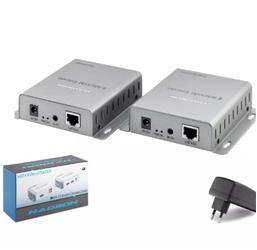 HADRON HDX1600 HDMI KVM Extender 4K 30 Hz 60 m - Gümüş