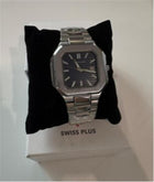 Swiss Plus Man Watch Premium Seri Model-5 RS23146 Blue-Silver