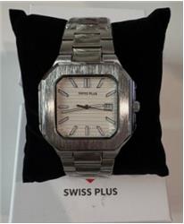 Swiss Plus Man Watch Premium Seri Model-8 RS23146 White-Silver