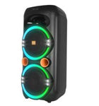 Mikado MD-79KP 30W Işıklı Siyah 1 UHF UV Mikrofonlu USB-BT-TF-TWS-AUX Type-C Şarjlı Hoparlör