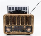 Everton RT-707 Bluetooth-USB-SD-FM Şarjlı  Nostaljik Radyo Solarlı Radyo