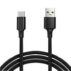 Vcom CU252 Type-C to USB 3m 15W (5V-3A) Örgülü Şarj Kablosu