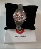 Swiss Plus Woman Watch Model-2 ST0730ABL Pink-Silver