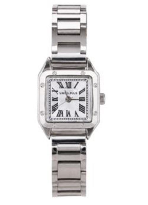 Swiss Plus Woman Watch Model-4 ST6162AF Silver