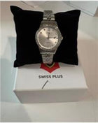 Swiss Plus Woman Watch Model-6 ST6131AF Plus Taşlı Silver