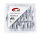 Elba CP-03 Şeffaf Kutulu Usb To Lightning 24lü Beyaz Şarj Kablosu