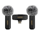 Snopy SN-MW80 Siyah 2 Mikrofonlu Kablosuz Type-c Yaka Mikrofonu
