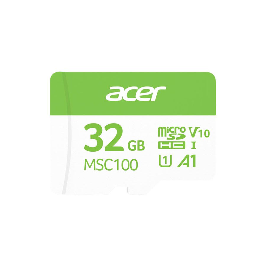 Acer MSC100 32GB microSD U1 V10 A1 Aksiyon Kamera &amp; Güvenlik Kamerası Uyumlu