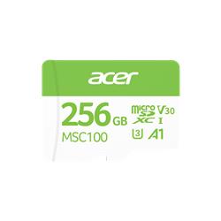 Acer MSC100 256GB microSD U3 V30 A1 Aksiyon Kamera &amp; Güvenlik Kamerası Uyumlu