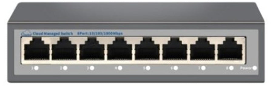 Nova NVC-HIS218G 8 Port Full Giga Cloud Non Poe Ethernet Switch
