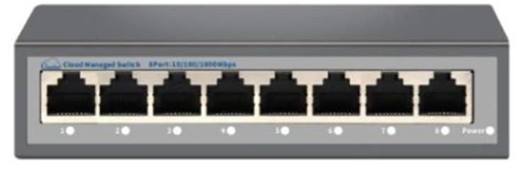 Nova NVC-HIS218G 8 Port Full Giga Cloud Non Poe Ethernet Switch