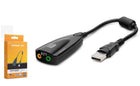 HADRON HDX5254 USB Harici Ses Kartı 7.1 Siyah