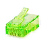 NODAR ND2401 CAT6 EZ RJ45 Konnektör 100 Adet Plastik Kutu - Yeşil