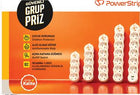 TUNCMATIK POWERSTRIP6 TSK19058 1,5m IEC 66884-1:2022 Standartı, FR(Alev Almaz)anahtarlı grup priz