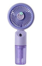 Feny FN-F50 Mor Kademeli Ultra Sessiz Buharlı Şarjlı 800Mah Mini El Fanı