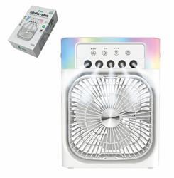 Feny FN-F65 Beyaz RGB Aydınlatma Ultra Sessiz Buharlı 3 Kademeli 1800Mah Şarjlı Masa Fanı
