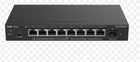Ruijie-Reyee RG-EG209MG-P 9Port 10-100-1000Mbps Yönetilebilir Switch 1 x10G SFP 8 Port Poe+130W