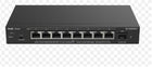 Ruijie-Reyee RG-EG209MG-P 9Port 10-100-1000Mbps Yönetilebilir Switch 1 x10G SFP 8 Port Poe+130W