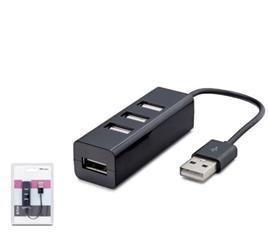 HADRON HDX7014 USB Hub 4 Port 480 Mbps Siyah
