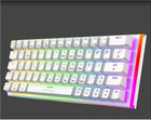 Gameagle GE2026 Caladrıa RGB Kablolu TR Layout Mekanik Beyaz Oyuncu Klavyesi